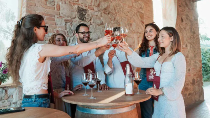 Winery tour with tasting on the Euganean hills above Padua, Italy
